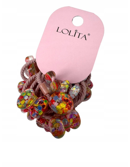Gumki do włosów dla dziecka dziewczynki Lolita Accessories Zestaw 10 sztuk