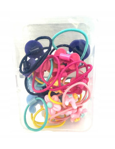 Gumki do włosów dla dziecka dziewczynki Lolita... 2