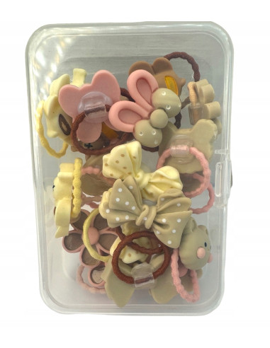 Gumki do włosów dla dziecka dziewczynki Lolita...