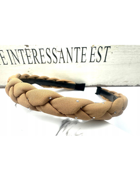 Lolita Accessories opaska do włosów kolekcja NATURA Warkocz