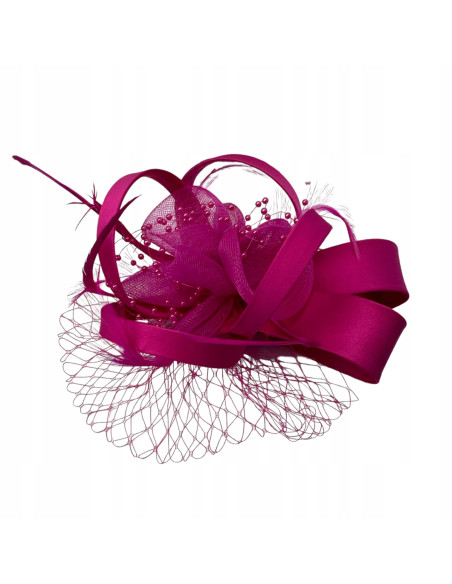 Fascynator na głowę KWIAT Stroik na głowę FUKSJA Lolita Accessories