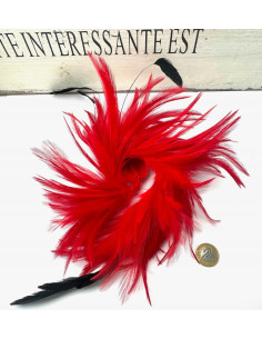 Fascynator na głowę BROSZKA PRZYPINKA Stroik na głowę... 2