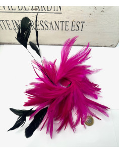 Fascynator na głowę BROSZKA PRZYPINKA Stroik na głowę...