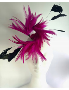 Fascynator na głowę BROSZKA PRZYPINKA Stroik na głowę... 2