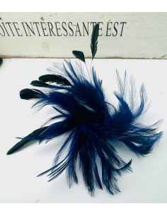 Fascynator na głowę BROSZKA PRZYPINKA Stroik na głowę...