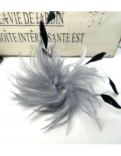 Fascynator na głowę BROSZKA PRZYPINKA Stroik na głowę...