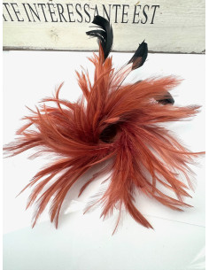 Fascynator na głowę BROSZKA PRZYPINKA Stroik na głowę...