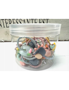 Gumki do włosów dla dziecka dziewczynki Lolita... 2