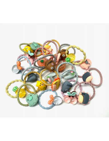 Gumki do włosów dla dziecka dziewczynki Lolita...