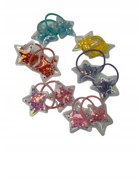 Gumki do włosów dla dziecka dziewczynki Lolita Accessories Zestaw 12 sztuk