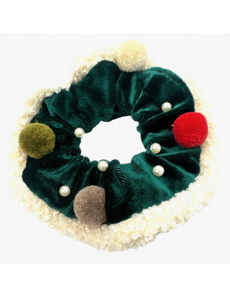 Gumka do włosów Scrunchie Lolita Accessories Swięta Boże Narodzenie