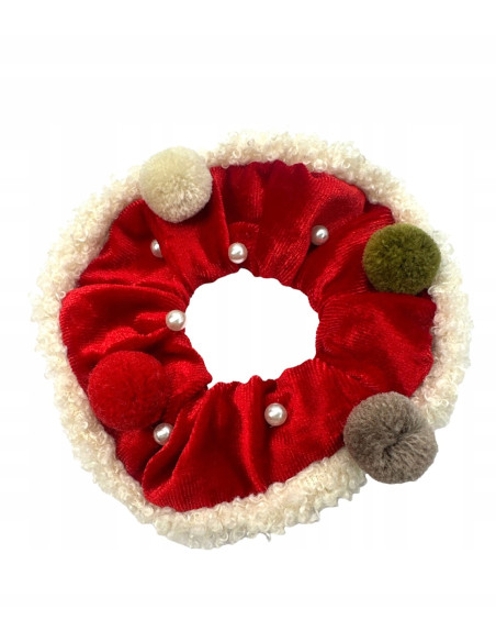 Gumka do włosów Scrunchie Lolita Accessories Swięta Boże Narodzenie
