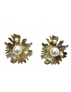 Kolczyki Lolita Accessories Srebrny sztyft "925" Złote...