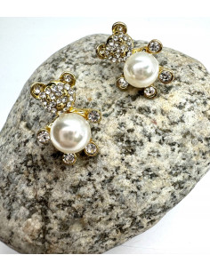 Kolczyki Lolita Accessories Srebrny sztyft "925" Złote... 2