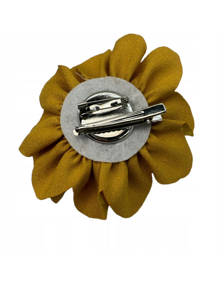 KWIAT Z MATERIAŁU BROSZKA PRZYPINKA PREZENT LOLITA ACCCESSORIES 9 CM