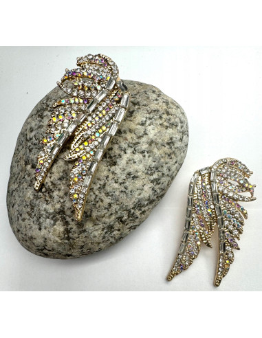 Kolczyki Skrzydła Lolita Accessories Złote...