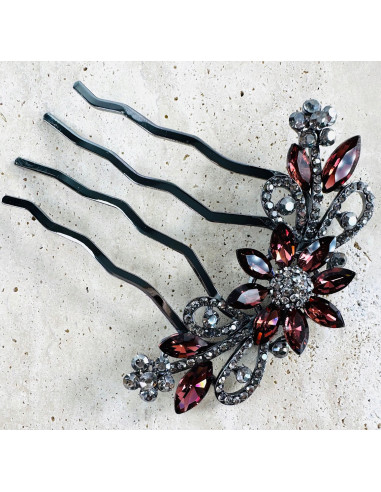 GRZEBIEŃ wsuwany do włosów wtykowy ozdobny...