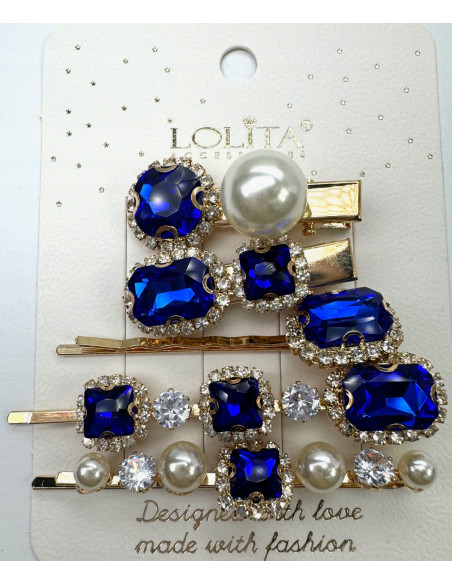 Zestaw 5 sztuk SPINKA , WSUWKA, CRYSTAL do włosów na BAL ZJAWISKOW WSUWKI