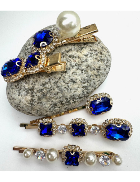 Zestaw 5 sztuk SPINKA , WSUWKA, CRYSTAL do włosów na BAL ZJAWISKOW WSUWKI