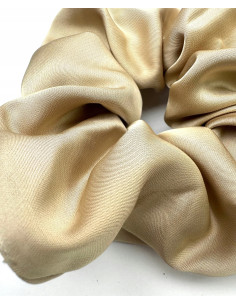 Gumka do włosów Scrunchie Lolita Accessories XL BEŻOWA... 2