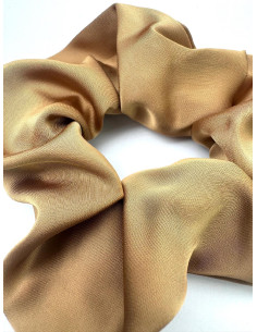 Gumka do włosów Scrunchie Lolita Accessories XL BRĄZOWA... 2