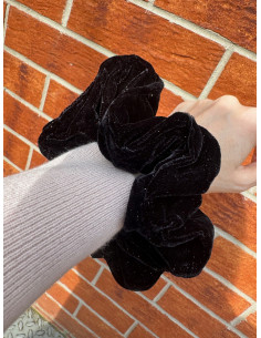 Gumka do włosów Scrunchie Lolita Accessories XXXL CZARNA... 2