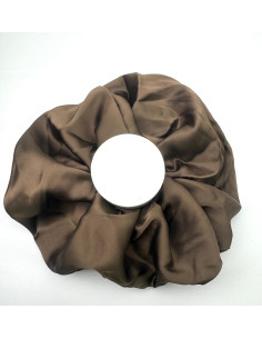 Gumka do włosów Scrunchie Lolita Accessories XXXL BRĄZOWA...