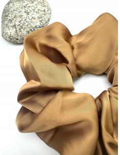 Gumka do włosów Scrunchie Lolita Accessories XXXL BRĄZOWA... 2