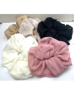 Gumka do włosów Scrunchie Lolita Accessories XXXL CZARNY... 2