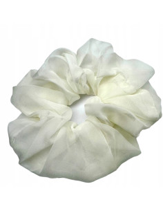 Gumka do włosów Scrunchie Lolita Accessories XXXL Ecru...