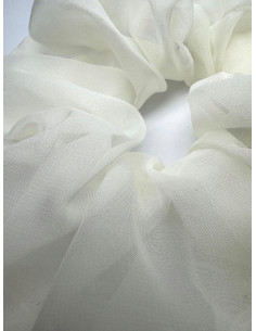 Gumka do włosów Scrunchie Lolita Accessories XXXL Ecru... 2