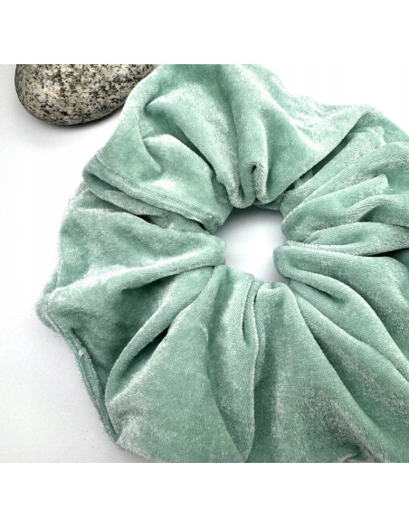 Gumka do włosów Scrunchie Lolita Accessories XXXL turkusowa