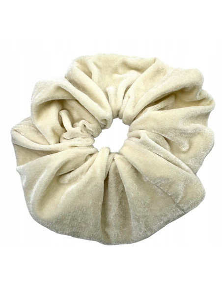 Gumka do włosów Scrunchie Lolita Accessories XXXL Ecru
