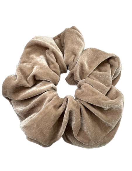 Gumka do włosów Scrunchie Lolita Accessories XXXL Beżowy