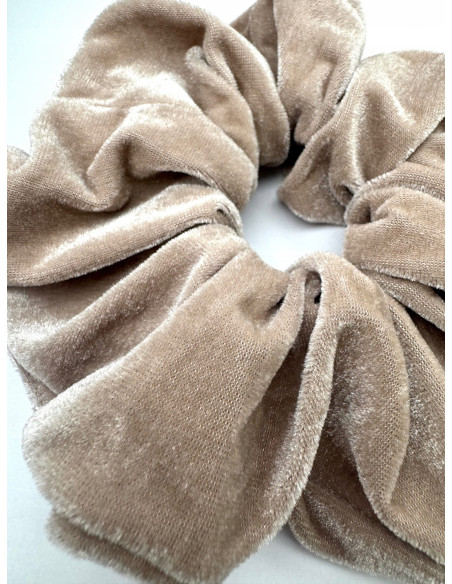 Gumka do włosów Scrunchie Lolita Accessories XXXL Beżowy