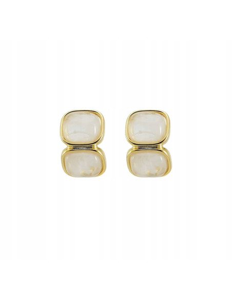 Pozłacane Kolczyki Srebrny sztyft 925 Lolita Accessories