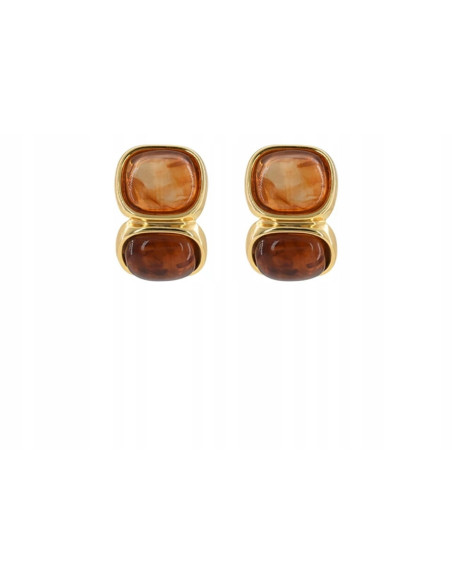 Pozłacane Kolczyki Srebrny sztyft 925 Lolita Accessories