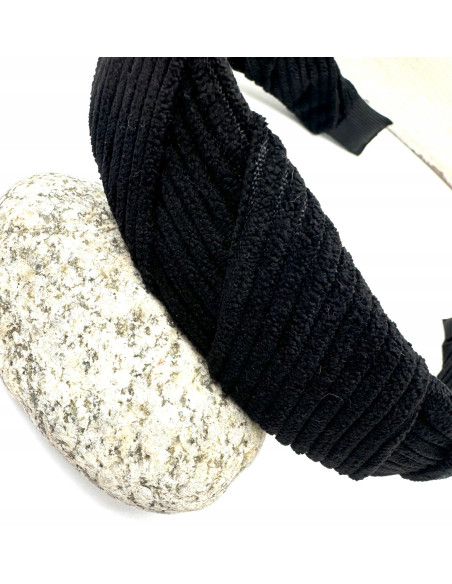 Lolita Accessories opaska do włosów klasyczna czarny