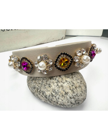 Opaska Fascynator na włosy Dolce na BAL, PARTY,...