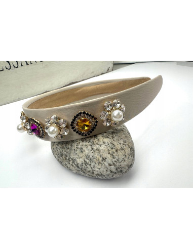 Opaska Fascynator na włosy Dolce na BAL, PARTY,...