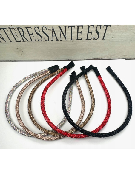 Opaska na włosy delikatny połysk Lolita Accessories Błysk