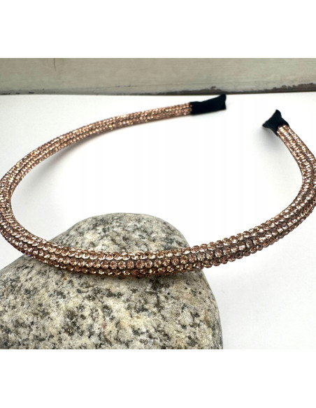 Opaska na włosy delikatny połysk Lolita Accessories Błysk