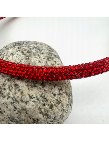 Opaska na włosy delikatny połysk Lolita...