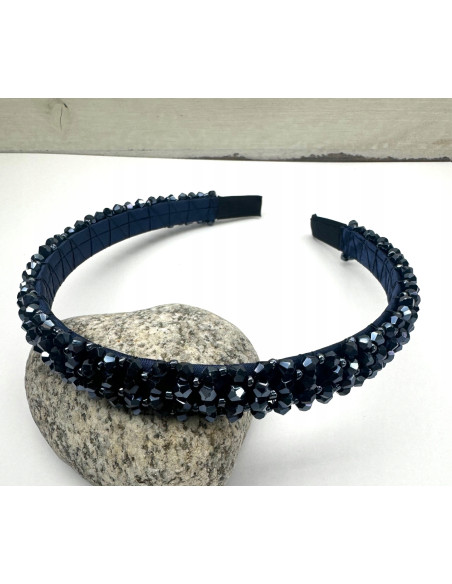 Opaska na włosy plecione koraiki Lolita Accessories