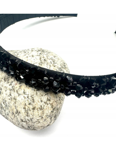 Opaska na włosy plecione koraiki Lolita Accessories