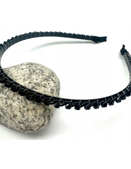 Opaska na włosy plecione koraiki Lolita Accessories