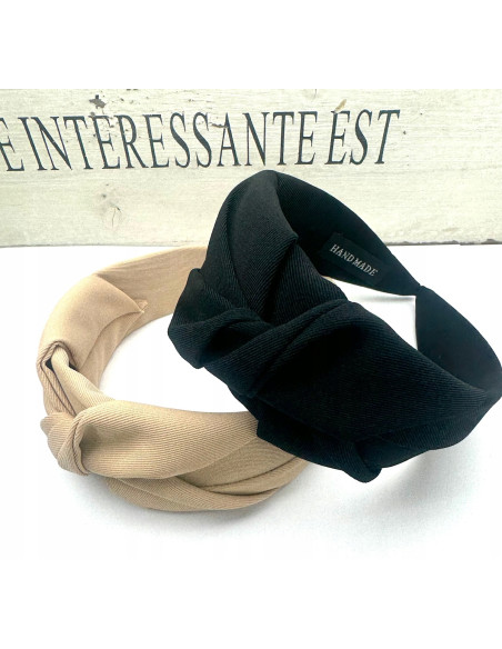 Lolita Accessories opaska do włosów węzeł kolekcja NATURA