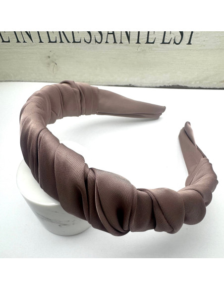 Lolita Accessories opaska do włosów marszczona kolekcja NATURA