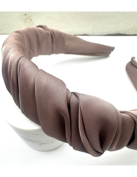 Lolita Accessories opaska do włosów marszczona kolekcja NATURA