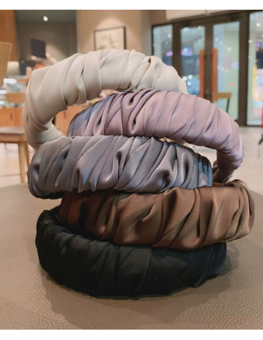 Lolita Accessories opaska do włosów marszczona...